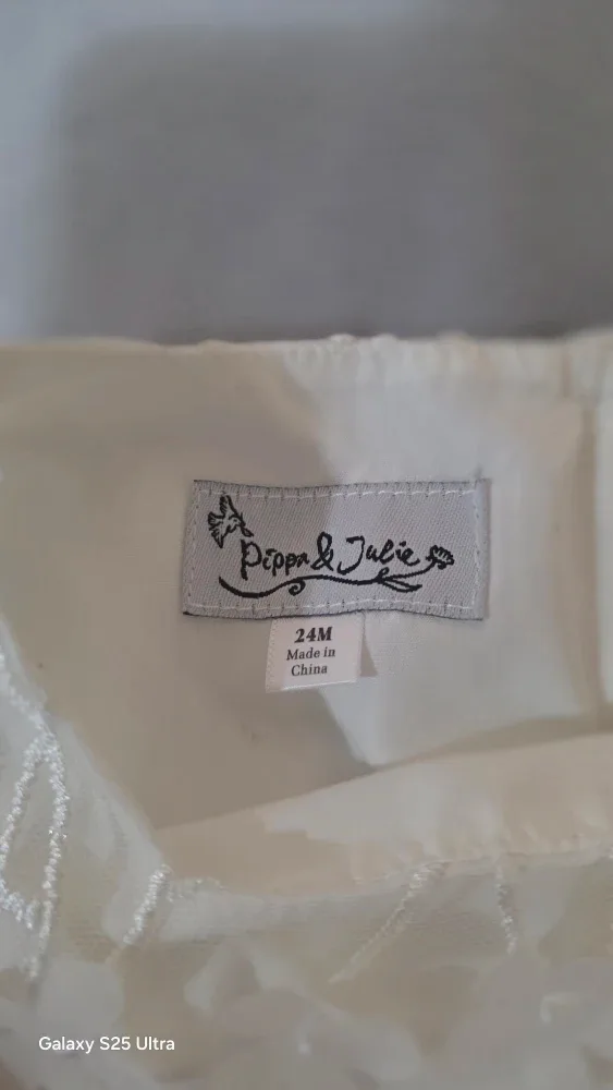 Pippa & Julie White Dress - Size 24M image indicator(2)