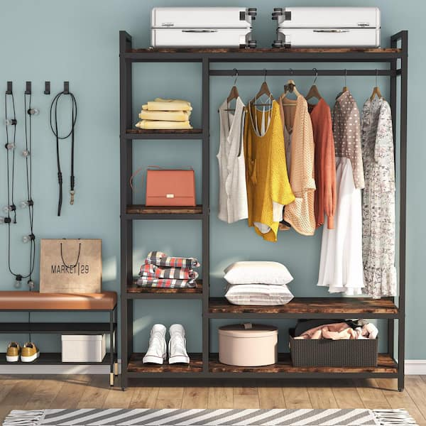 Industrial Open Wardrobe / Shelving Unit - photo 2