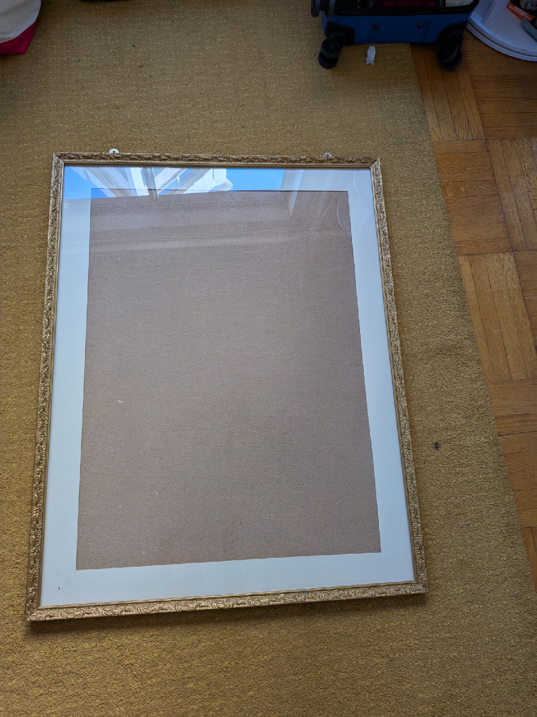 Wood Gold colour Picture Frame