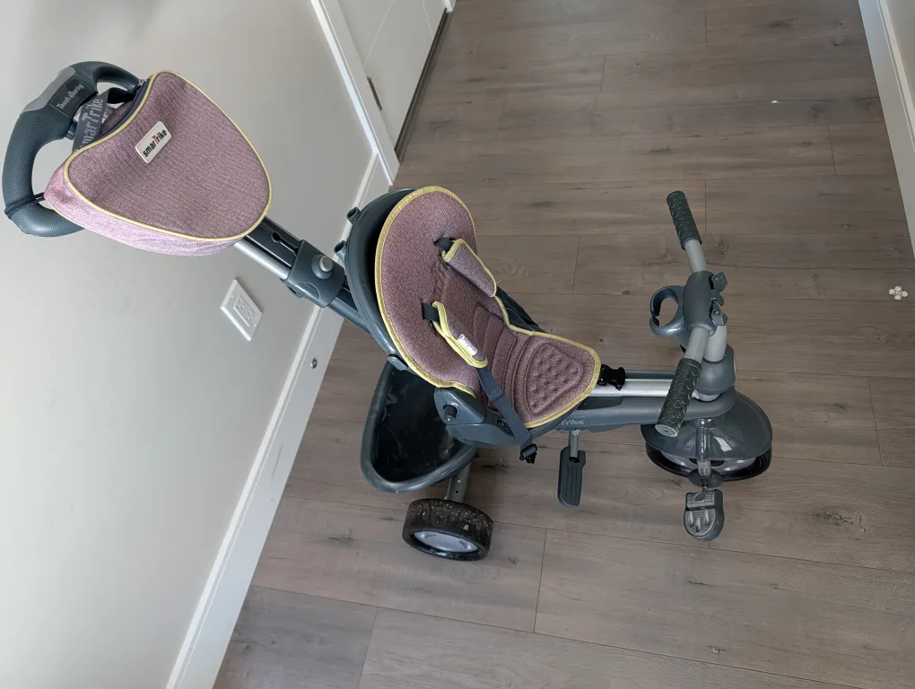 smarTrike Grey and Purple Tricycle 🧡 image indicator(4)