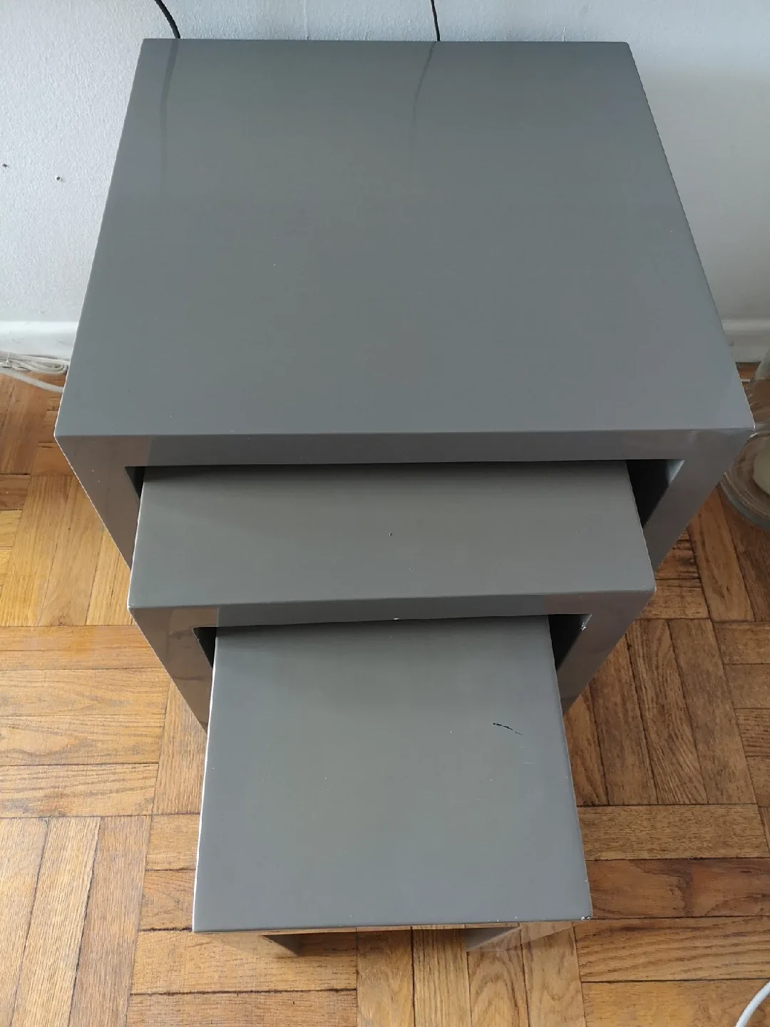 Grey Nesting Tables - Set of 3 image indicator(4)
