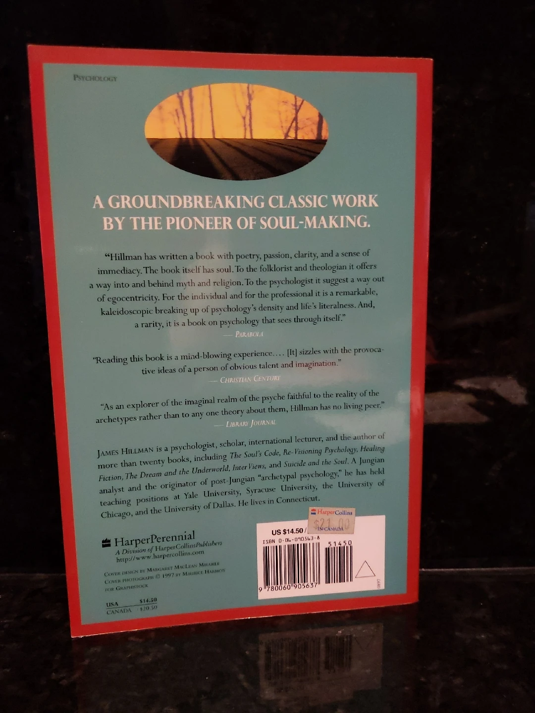Re-Visioning Psychology by James Hillman - photo 2