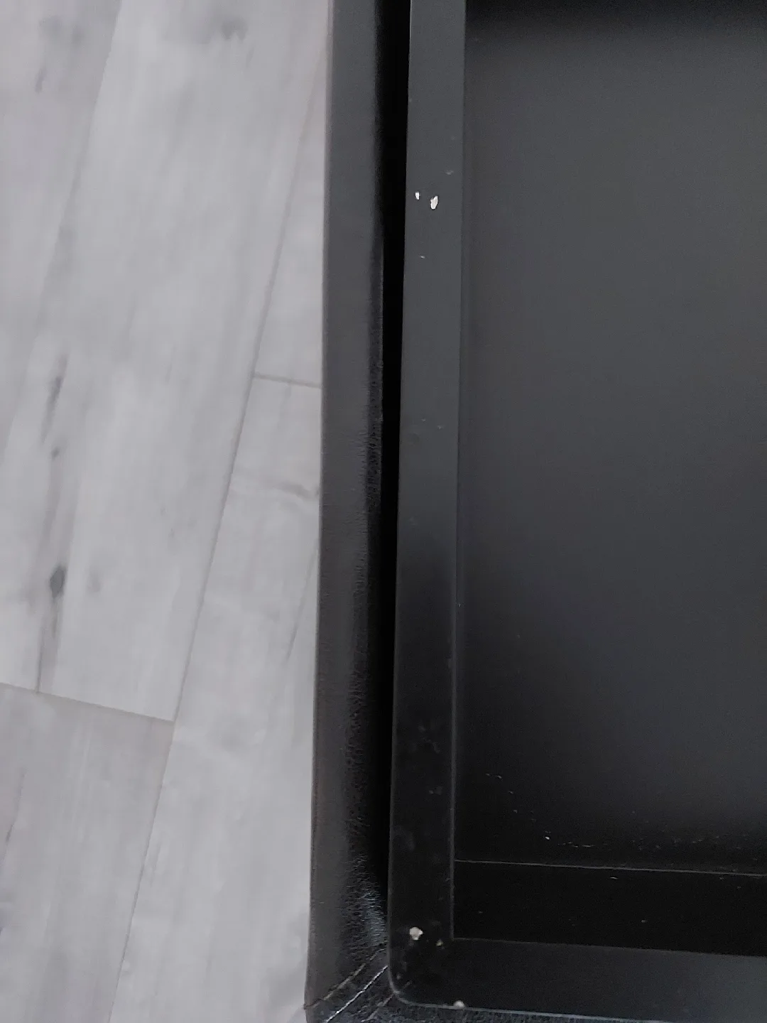 Dark Brown Storage Ottoman with Removable Tray image indicator(8)