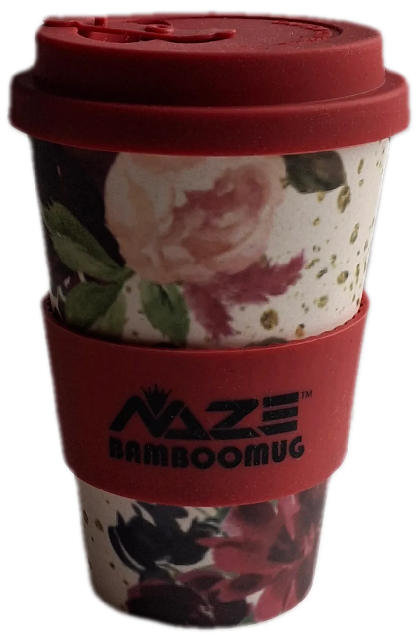 Bamboo  Mugs Rose design image indicator(2)