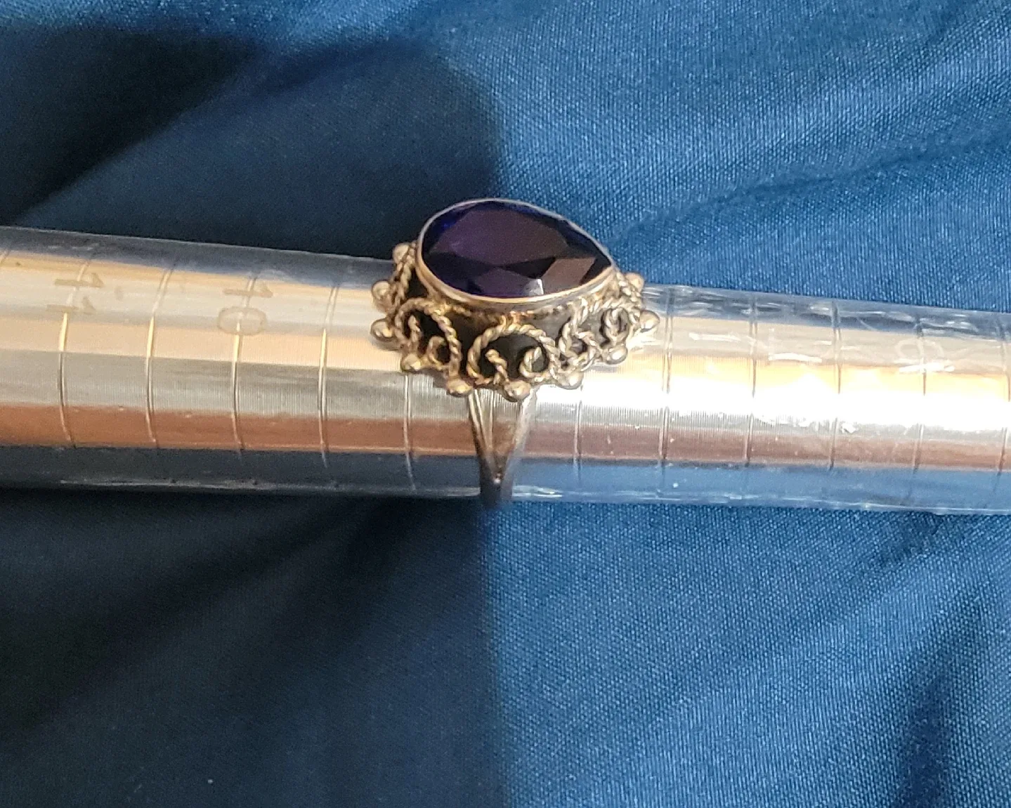 Vintage Sterling Silver Ring thumbnail