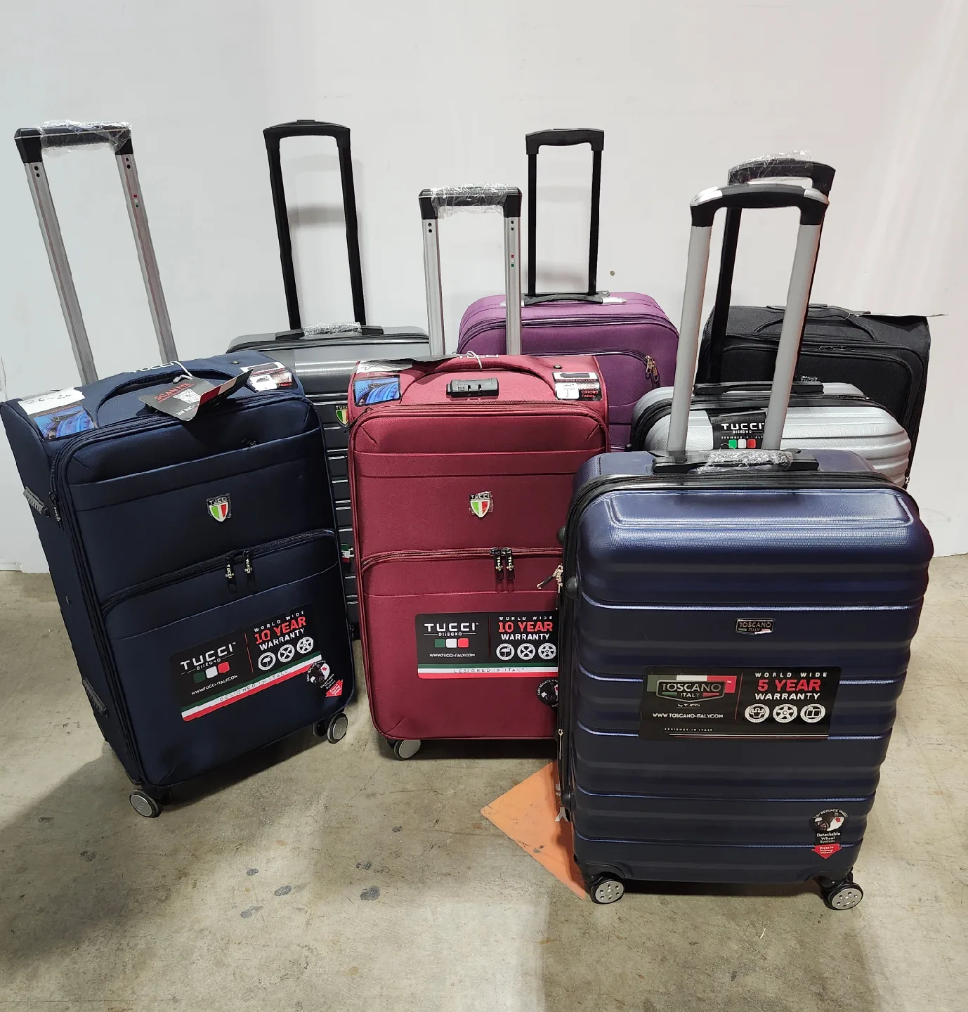 Medium Size 26 Inches Luggage Plastic Fabric Baggage image indicator(2)