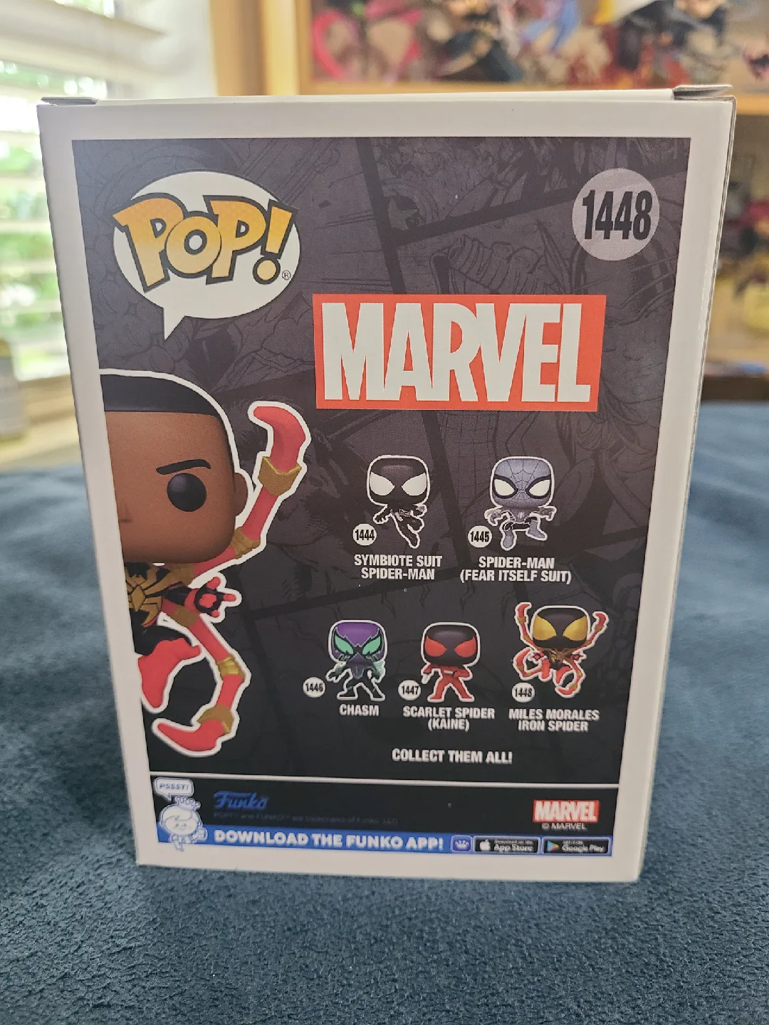 Funko Pop! Marvel 1448 Miles Morales Iron Spider image indicator(2)