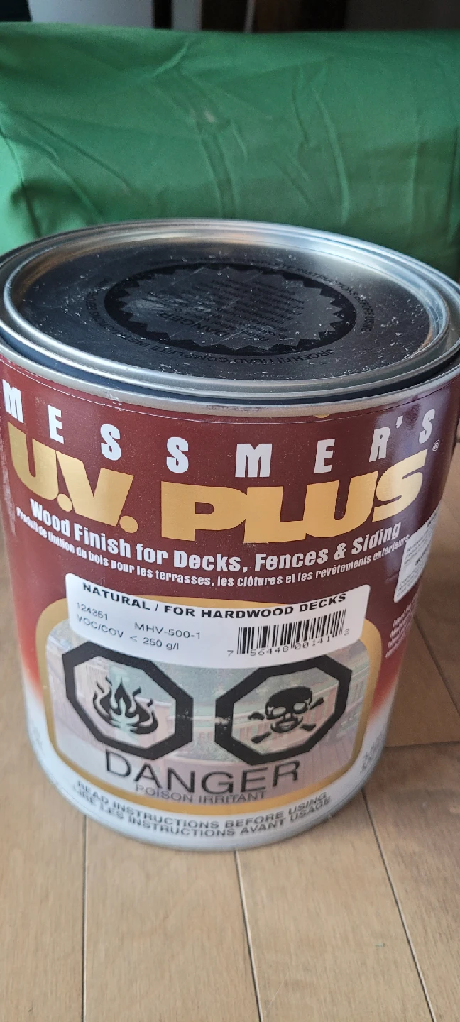 Messmer's U.V. Plus Wood Finish - Natural