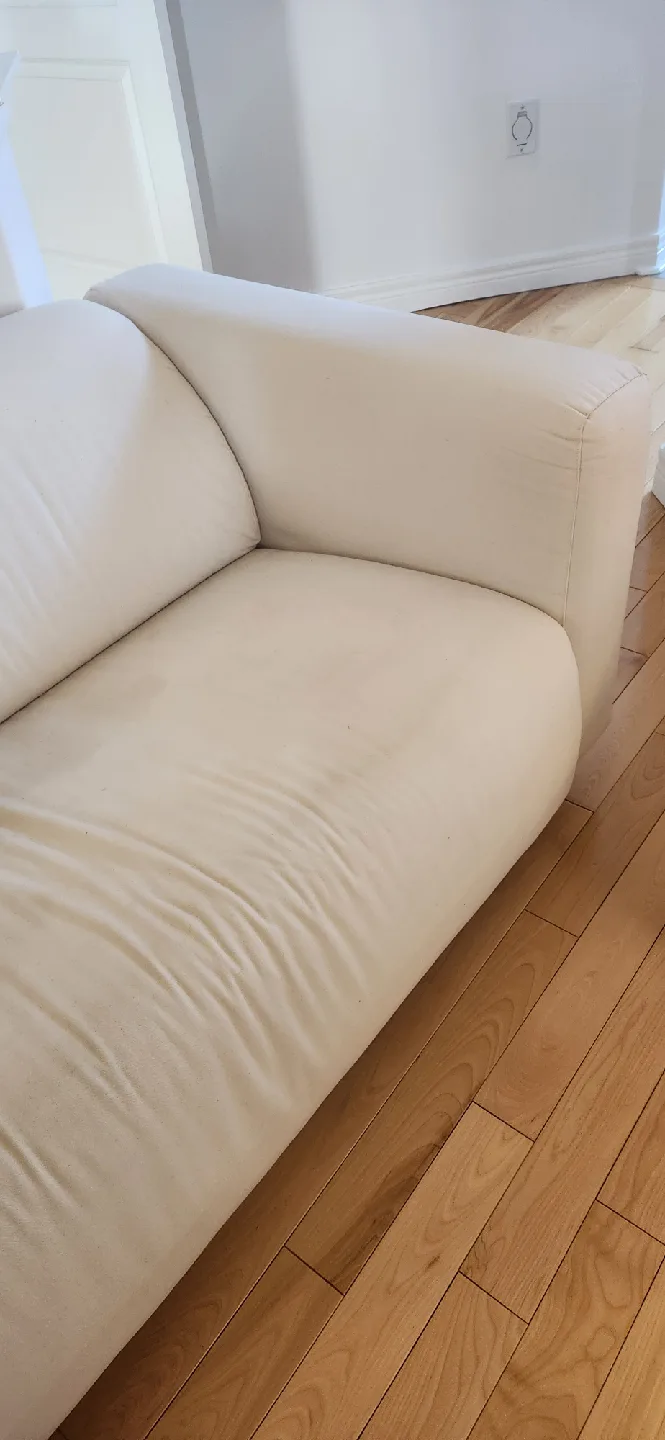 white couch sofa love seat fabric image indicator(2)