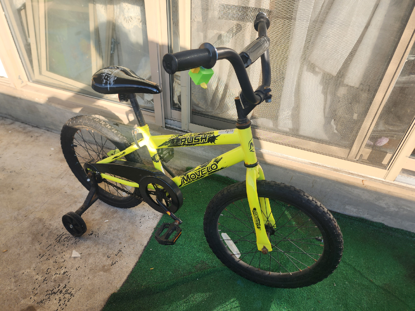 Rush Movelo Kids Bike - Yellow