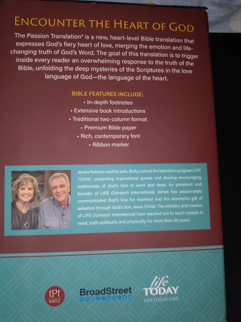 the passion translation new testament  psalms proverbs etc - photo 2