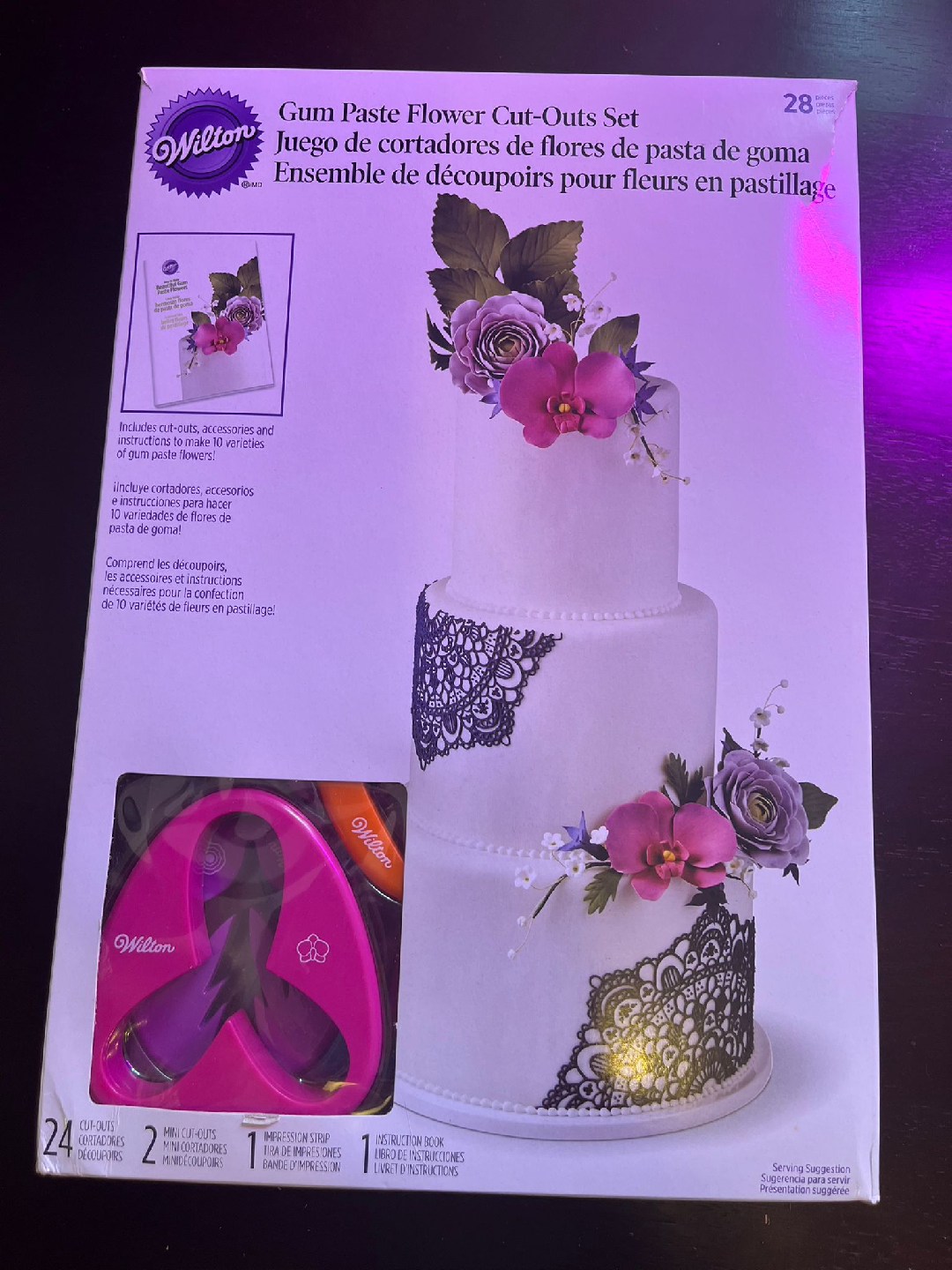 Wilton Gum Paste Flower Cut-Outs Set