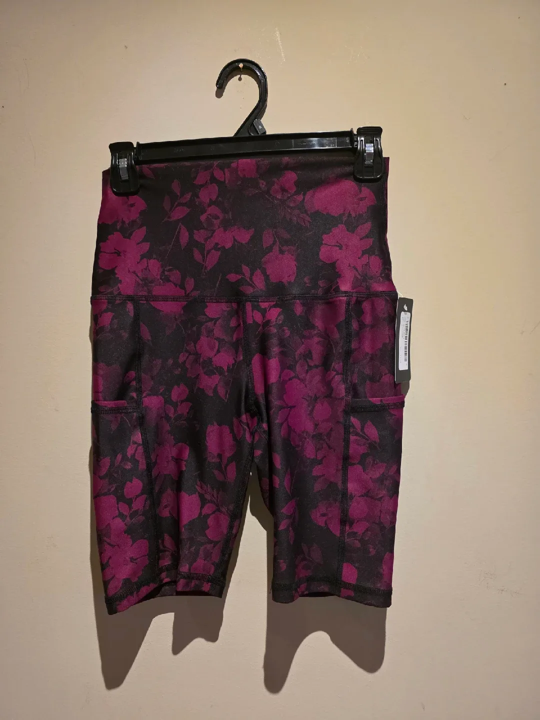 Silver Icing Oasis Shorts - Plum Floral, Size S thumbnail