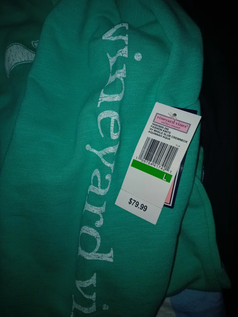 Vineyard Vines Aquinnah L/S Crewneck - Large image indicator(2)