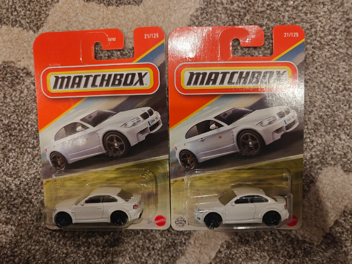 Matchbox BMW 1M Diecast Car - White thumbnail