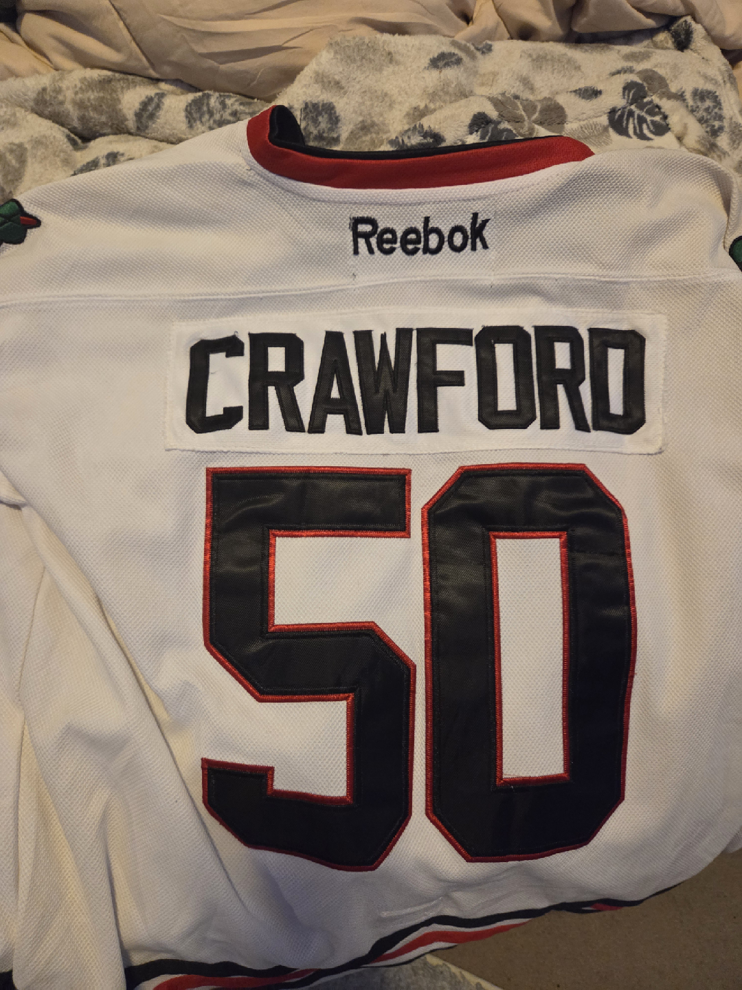 Reebok Crawford #50 Hockey Jersey
