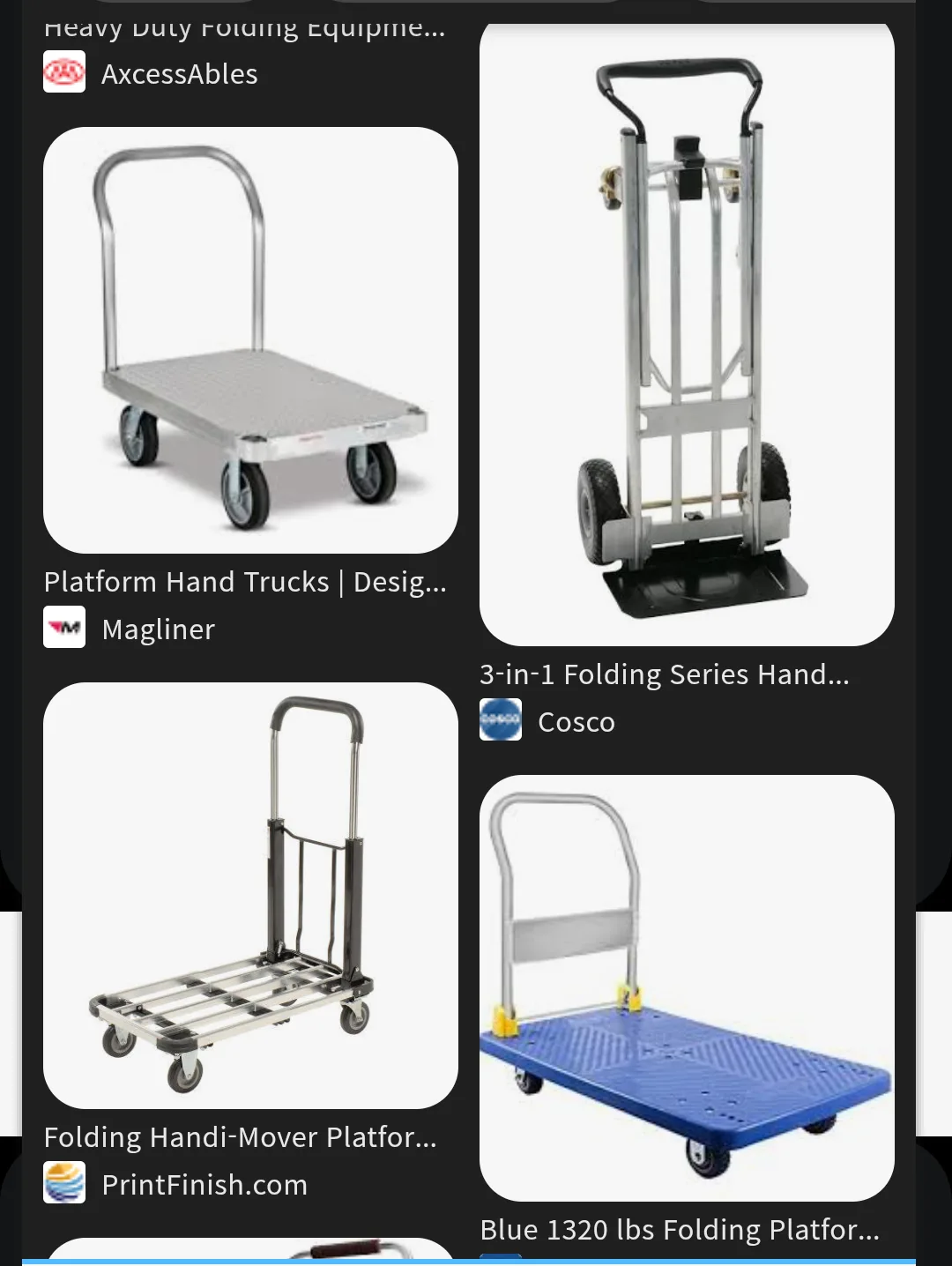 WANTED ✨️ platform cart / hand truck / dolly thumbnail