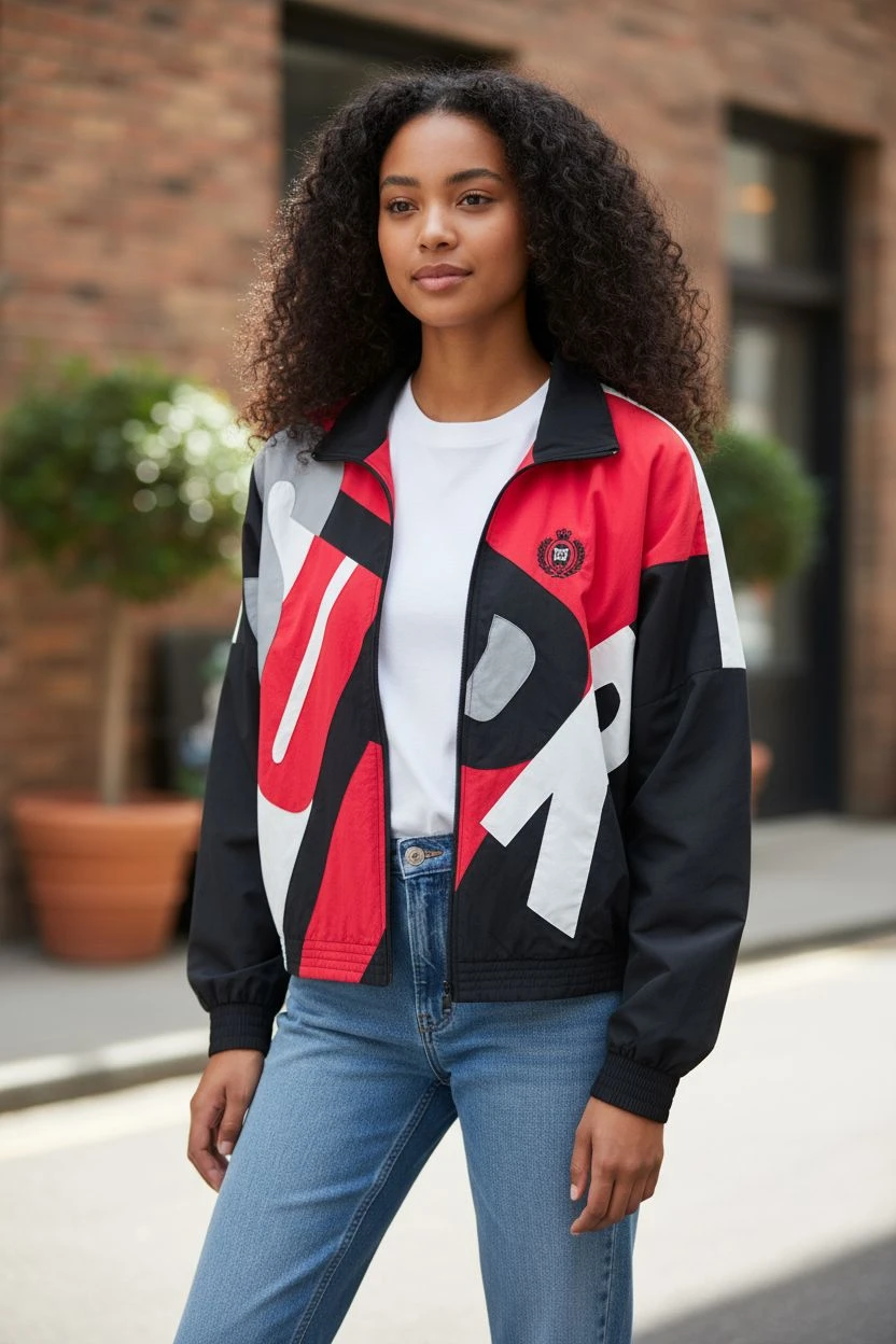 Authentic Unisex Supreme Sportswear Big Letters Jacket