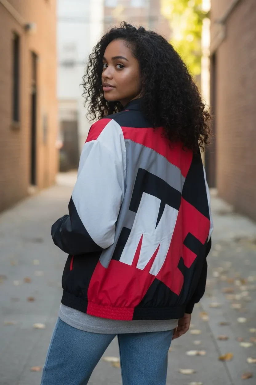 Authentic Unisex Supreme Sportswear Big Letters Jacket image indicator(4)