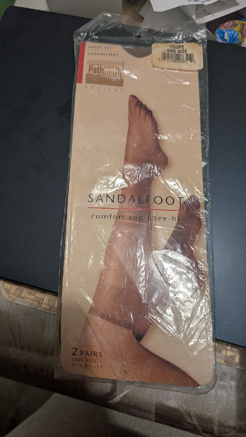 Pathmark Sandalfoot Comfort Top Knee-Highs ❤️