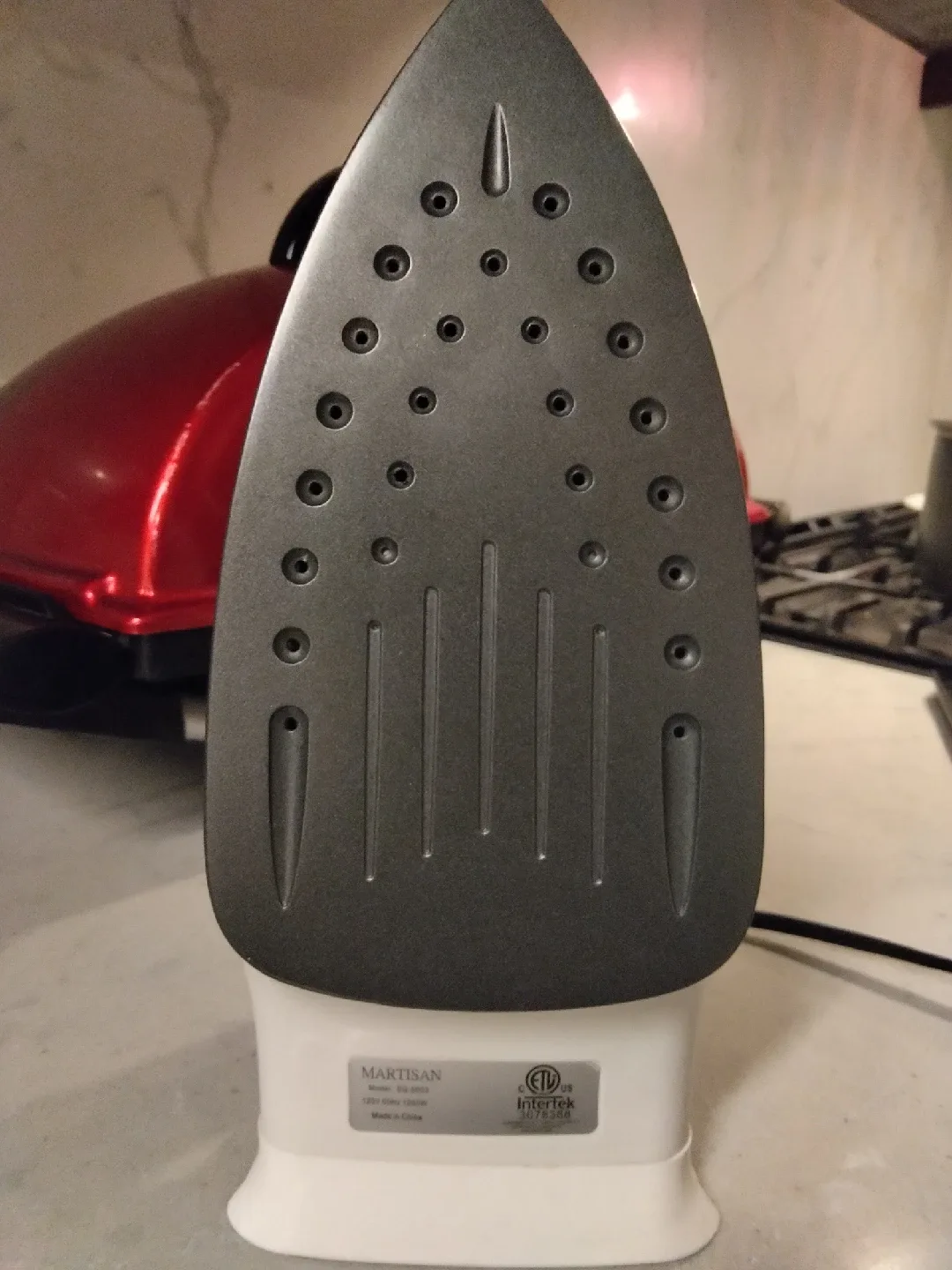 Martisan Steam Iron - Blue & White image indicator(3)