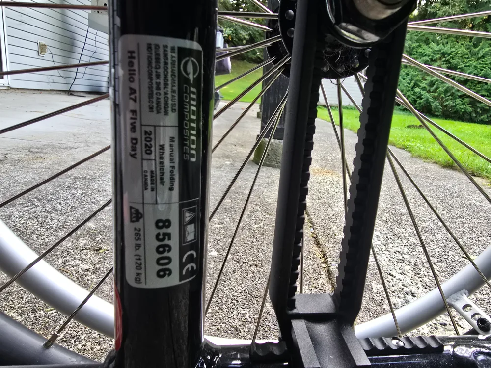 Motion Composites Helio A7 Five Day Manual Wheelchair image indicator(3)