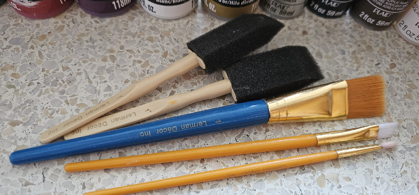 Acrylic Paint Set with Canvas, Brushes and Palette - photo 5