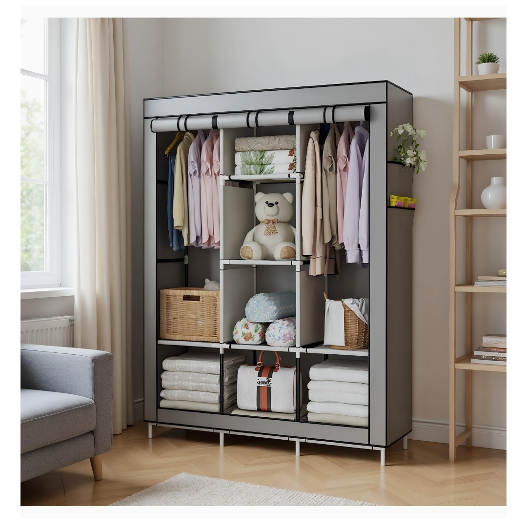 Portable Closet Organizer Wardrobe - photo 5