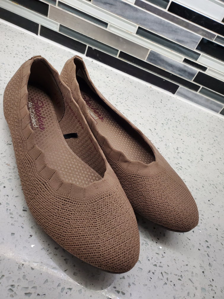 Skechers Air-Cooled Memory Foam Flats