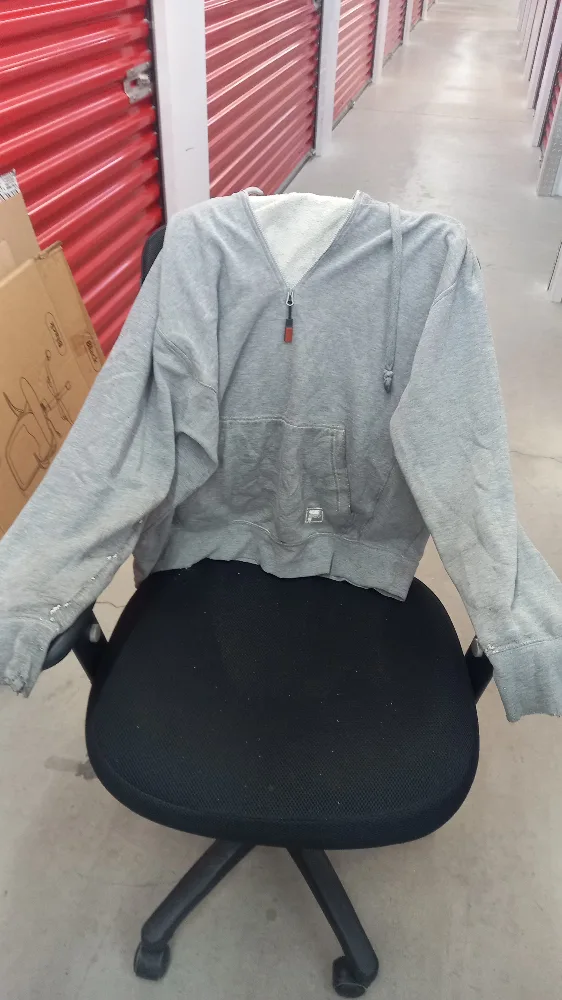 L gray hoodie thumbnail