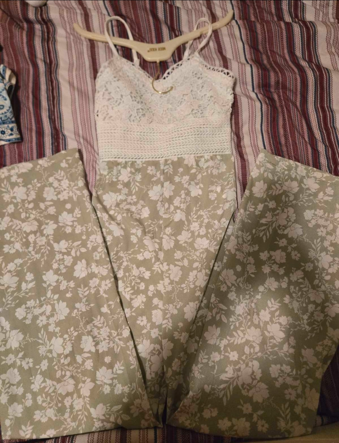 Floral Print Jumpsuit