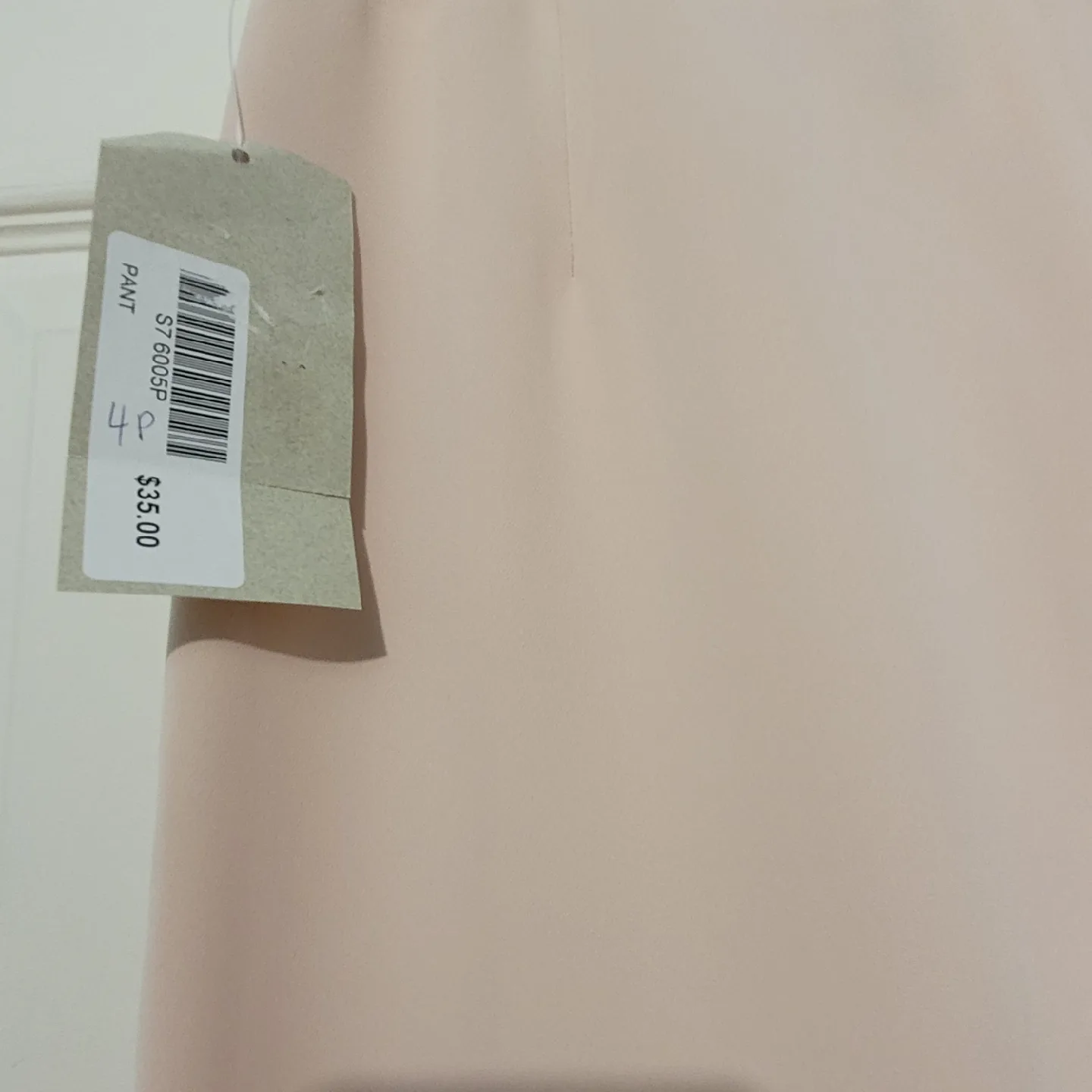 Brand New Dress Pant - Size 4P - Light Pink