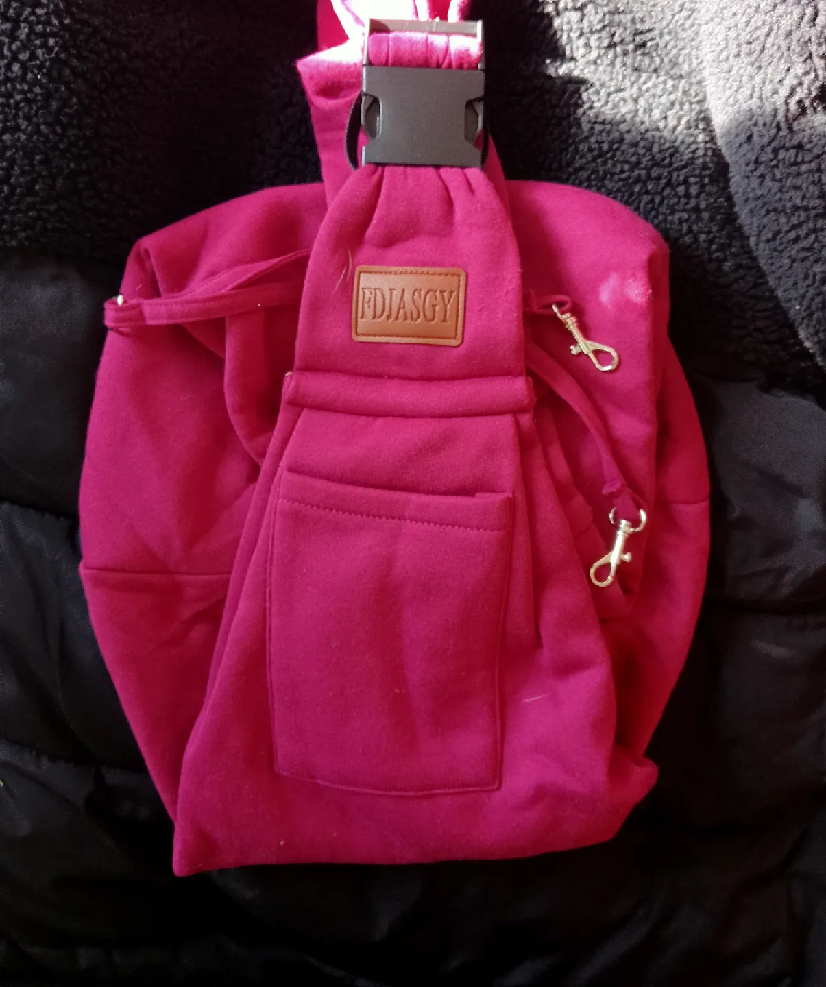 Pet Carrier Sling - Pink🥕 image indicator(2)