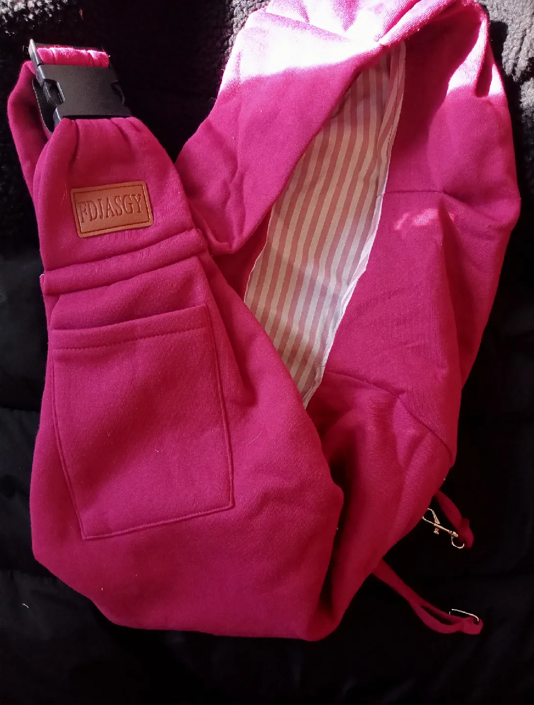 Pet Carrier Sling - Pink�🥕 image indicator(3)