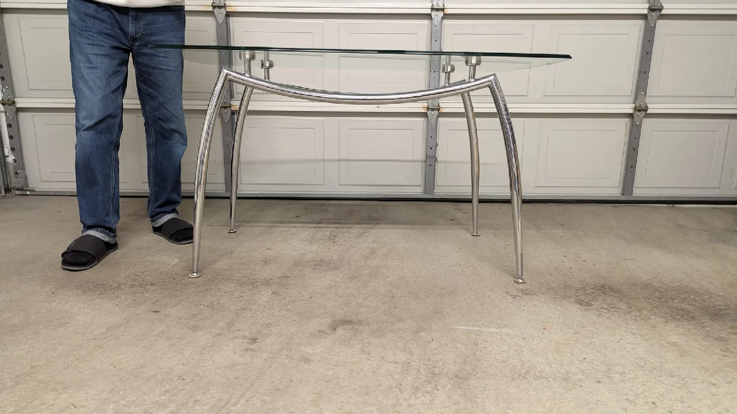 Glass Top Coffee Table - Modern Design thumbnail