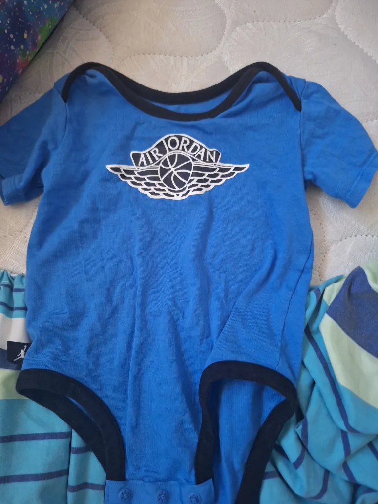 Air Jordan Baby Blue Onesie - Size 3-6 Months thumbnail