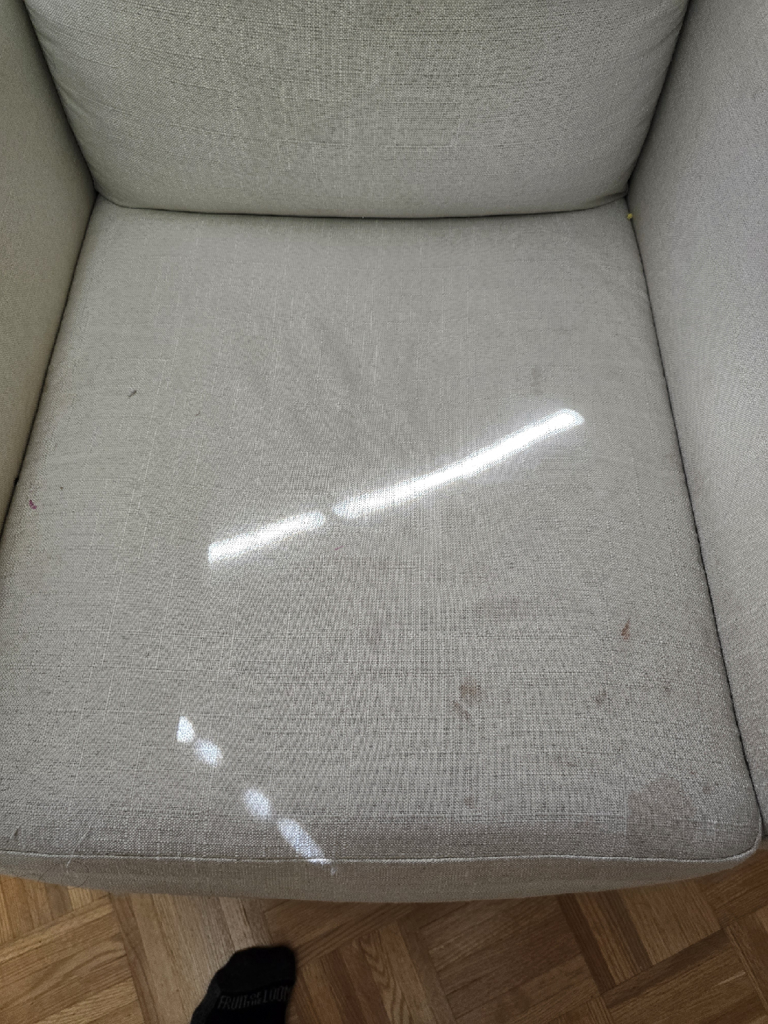 Swivel Armchair - Beige - photo 2