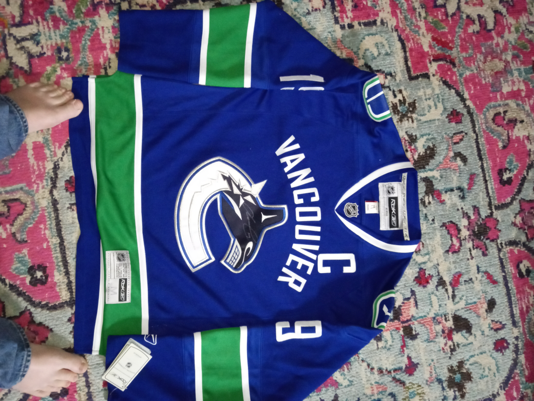 SignedReebok Vancouver Canucks Naslund #19 Jersey - Size M - photo 2