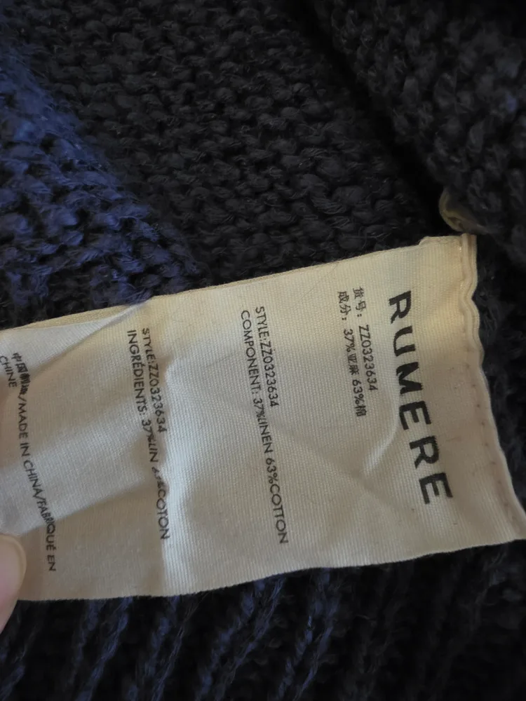 Blue Knit Sweater - Size Small image indicator(2)