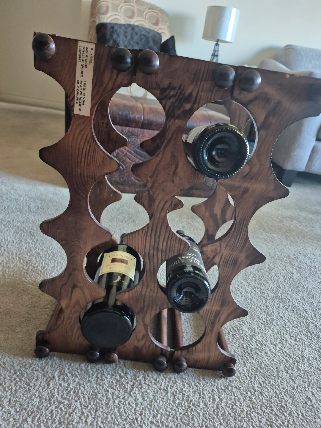 Wooden Wine Rack  🍇🍷 image indicator(5)