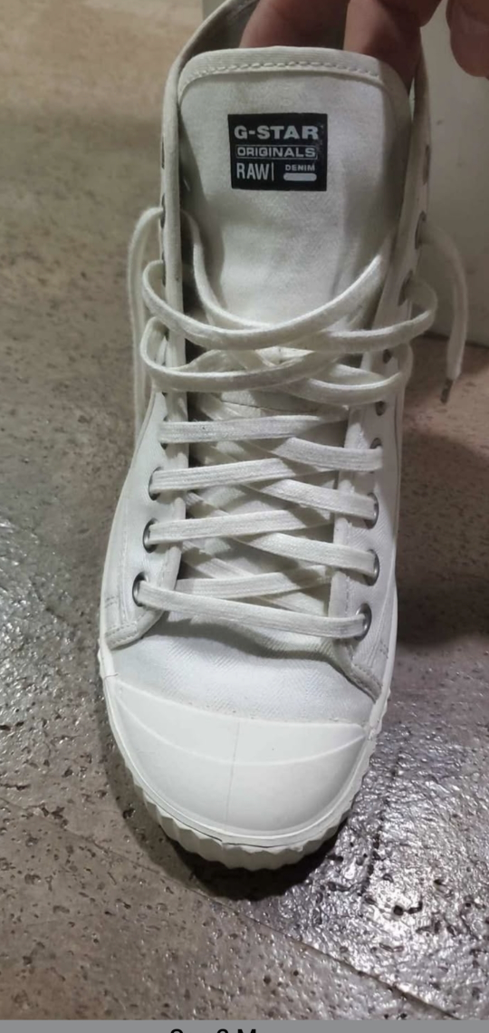 G-Star RAW White High-Top Sneakers - photo 4