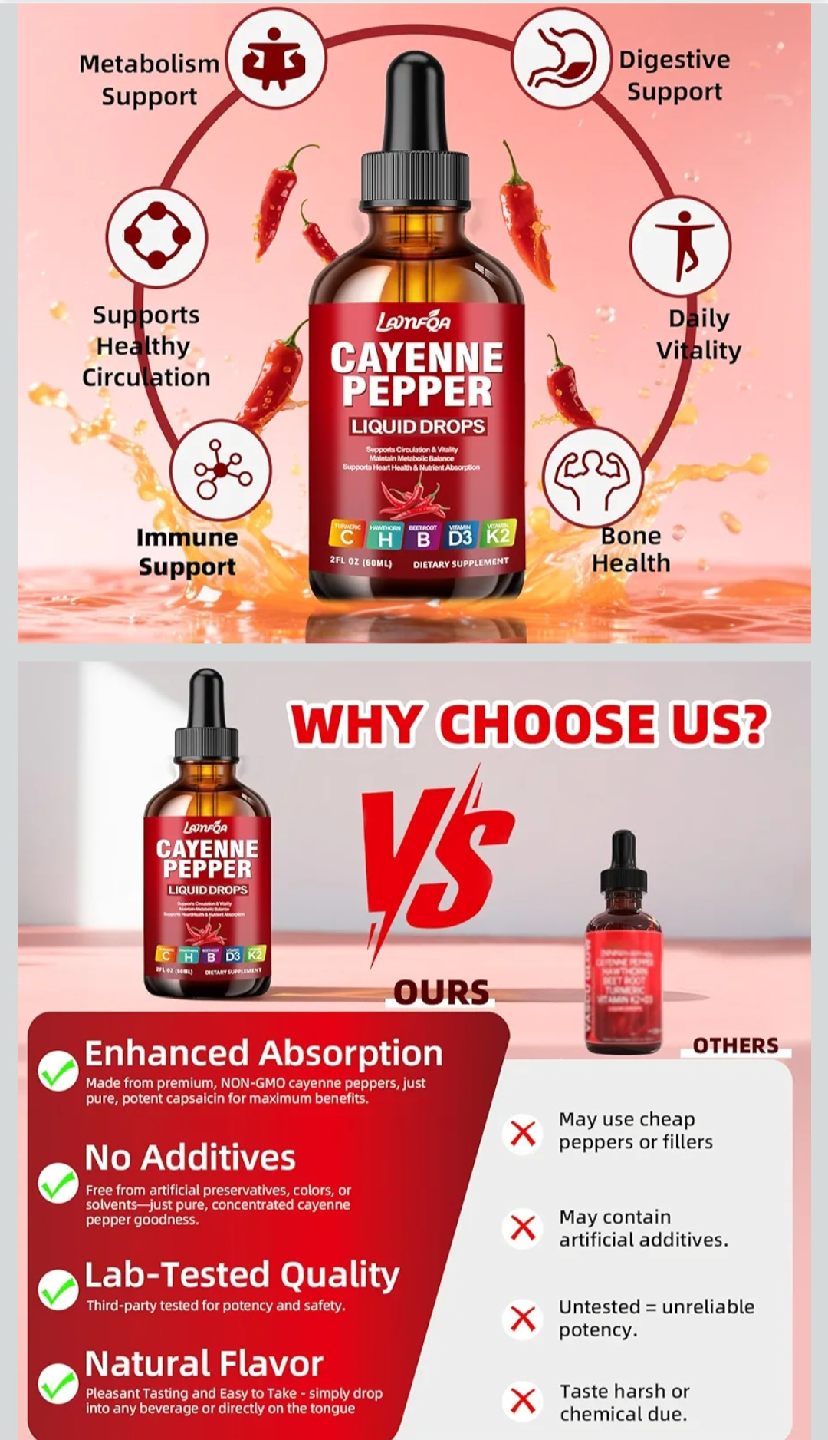 LamfOA Cayenne Pepper Liquid Drops - photo 2