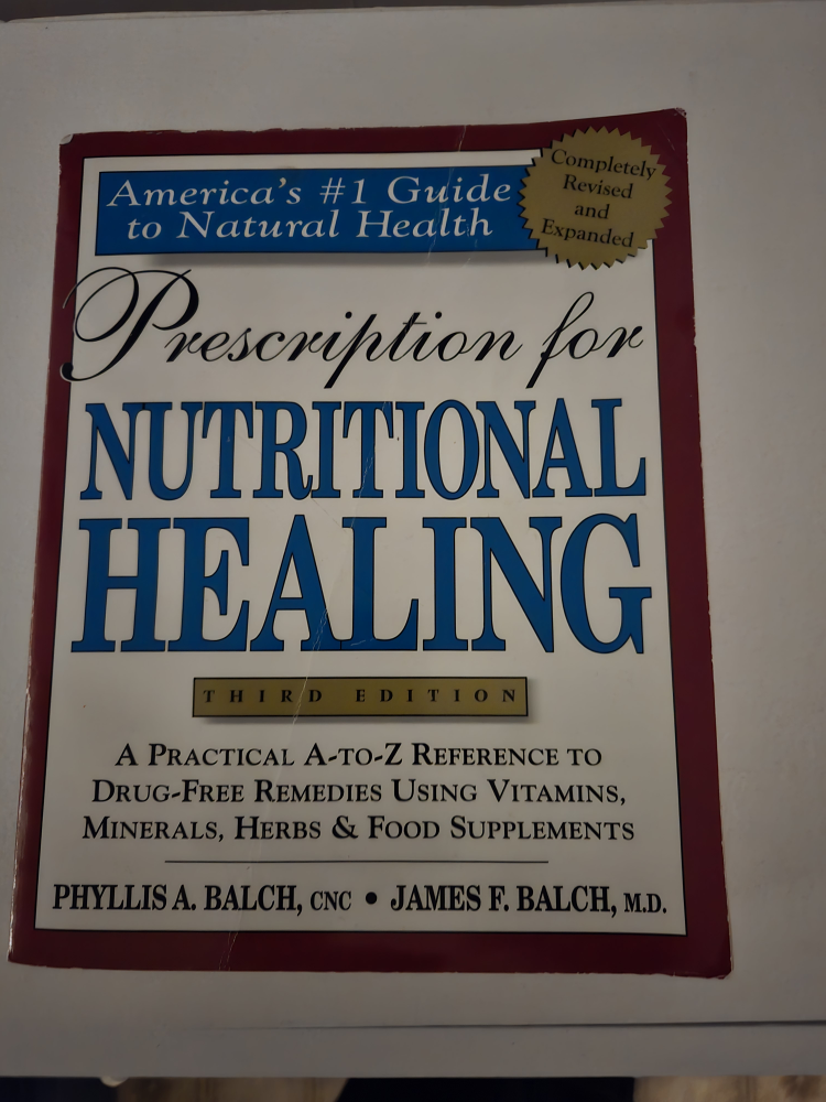 Two Nutritional Natural Healing Books