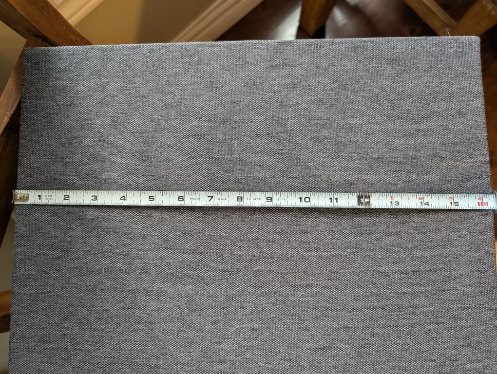 Grey Storage Box with Lid - 11"x11" image indicator(6)