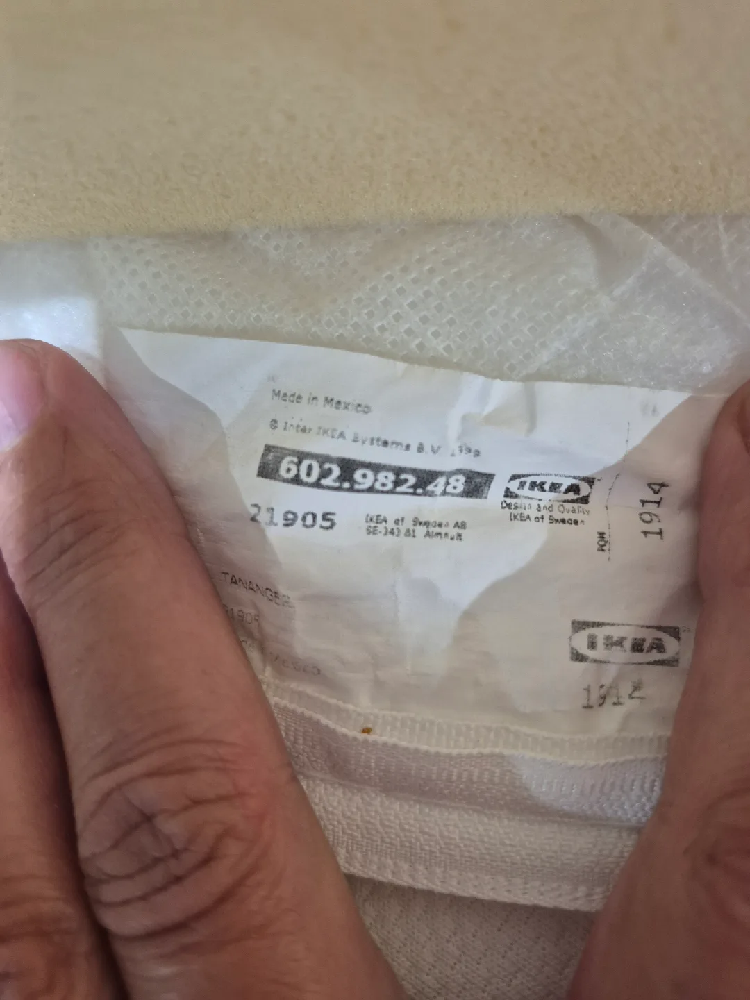 IKEA Tananger Mattress Pad, twin size image indicator(3)