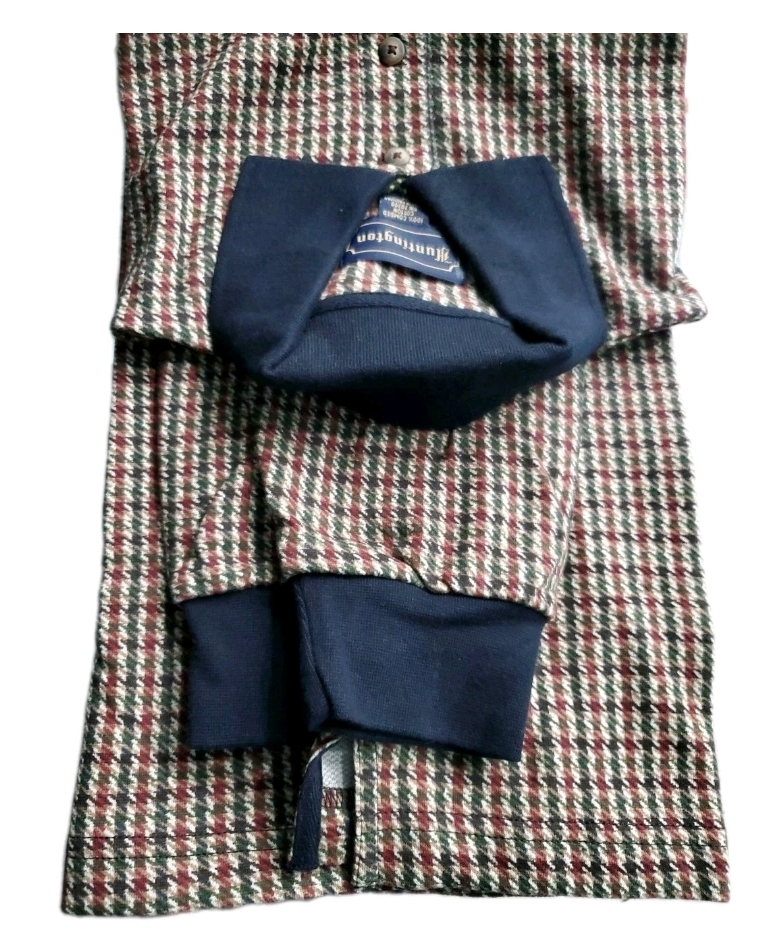 Huntington Houndstooth Polo Shirt - Size Medium - New - photo 5