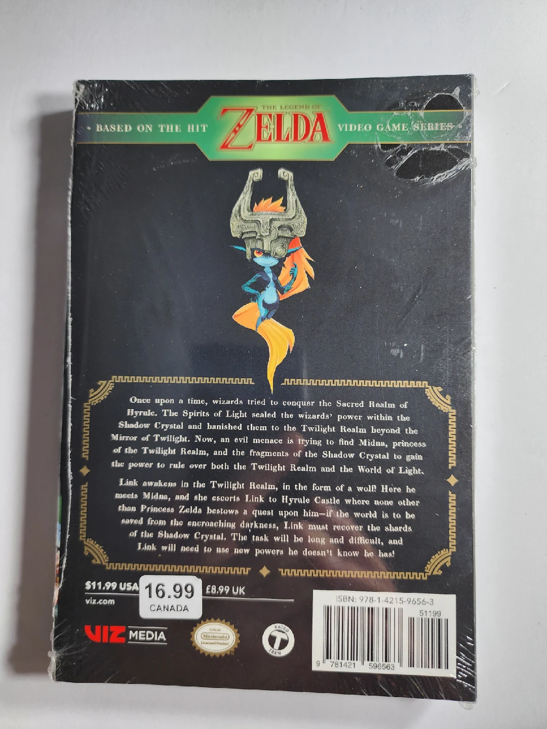The Legend of Zelda: Twilight Princess Vol. 2 Manga - NEW - photo 2