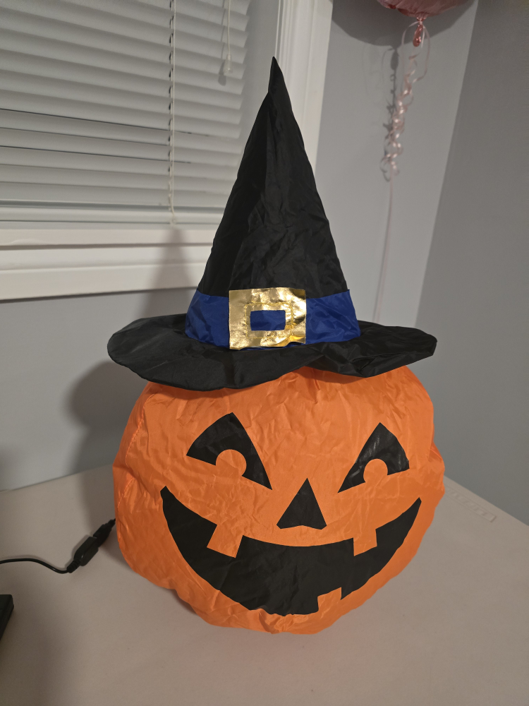 🎃 Inflatable Pumpkin - 19.6 in Tall - photo 5