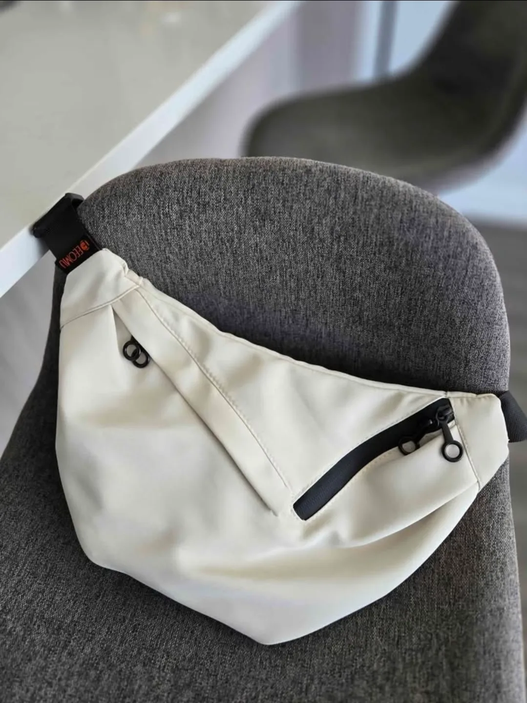 Crossbody bag creamy white small thumbnail