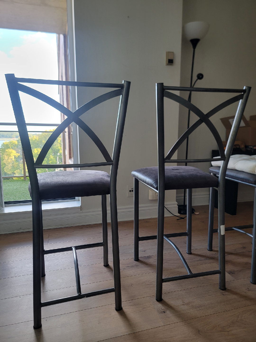 Set of 3 Bar Stools - photo 2